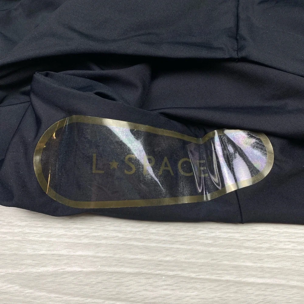 LSPACE Piper Classic One-Piece Swimsuit Tie Keyhole Black Size XS - Picture 15 of 15